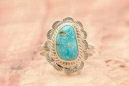 Genuine Sonoran Turquoise Sterling Silver Ring